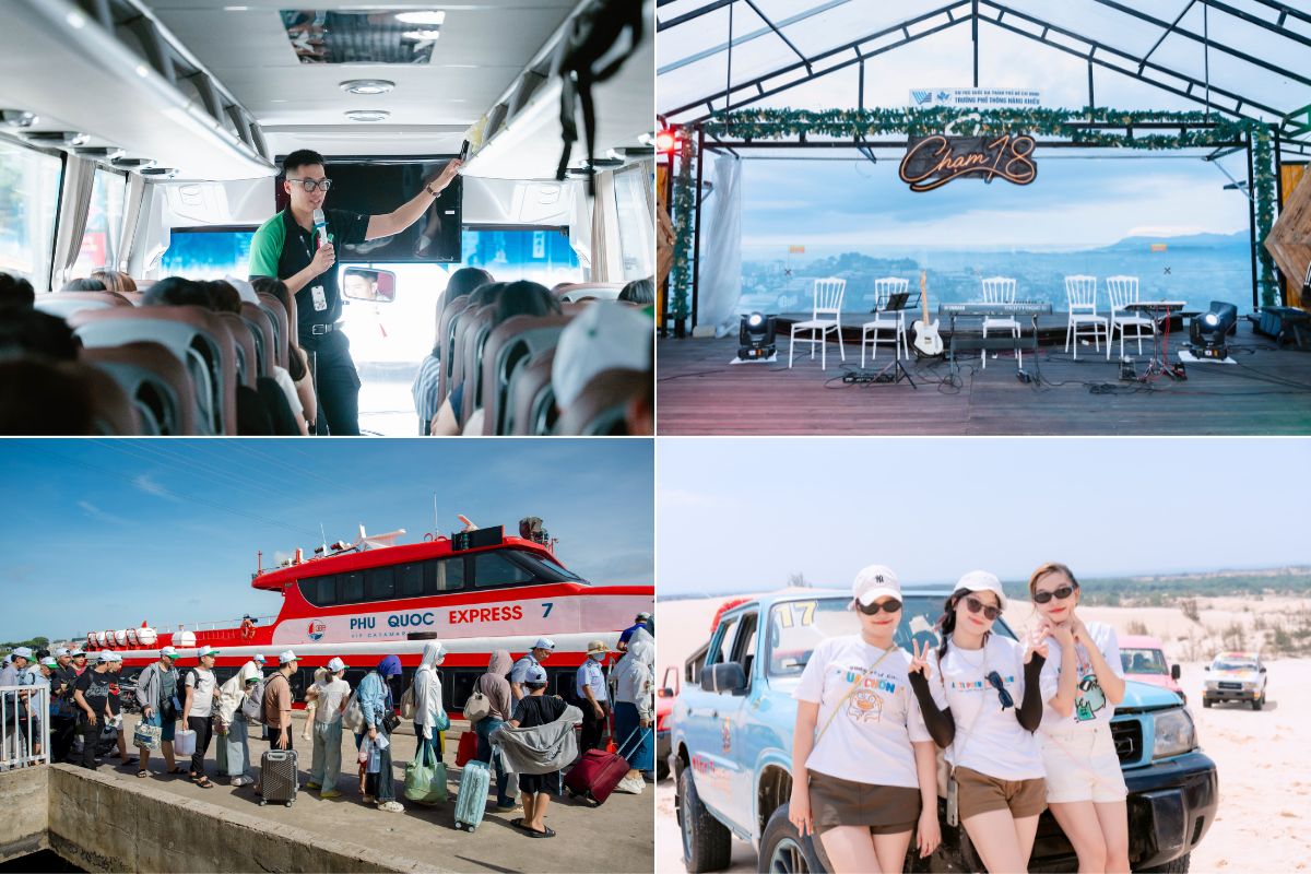 Đất Việt Team Building hỗ trợ mọi dịch vụ trong chuyến company trip