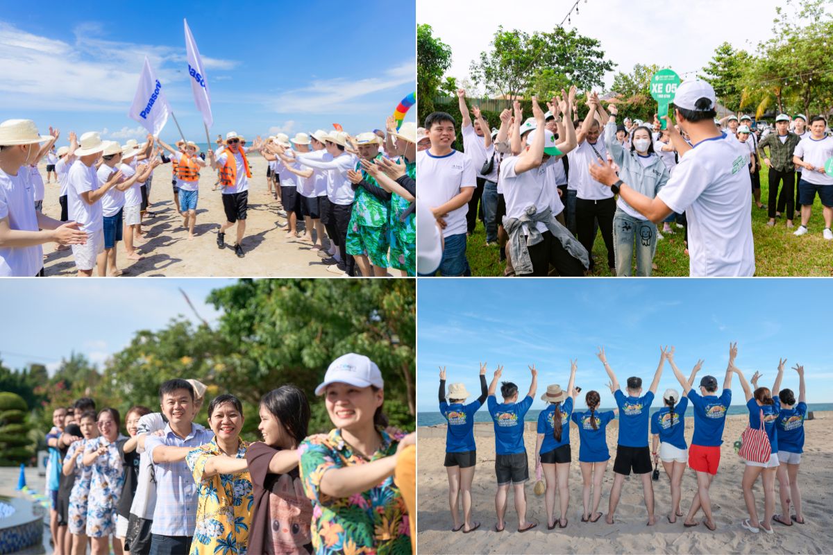 Hoạt động team building trong chương trình company trip