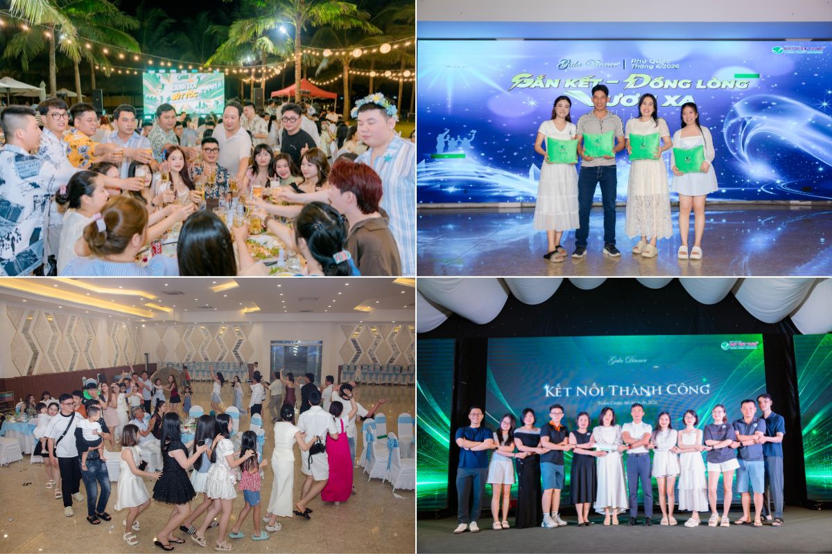 Gala Dinner kết hợp vinh danh và giao lưu nội bộ