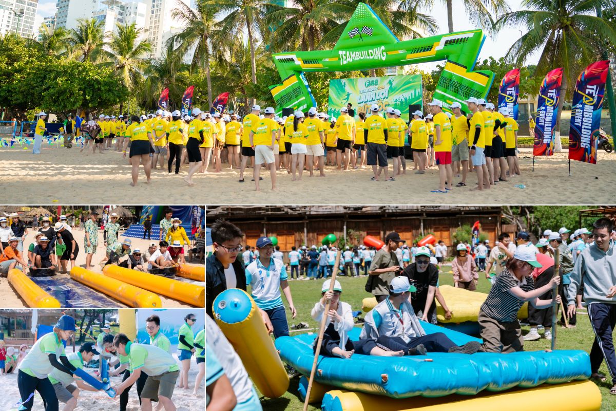 Company trip kết hợp team building ngoài trời