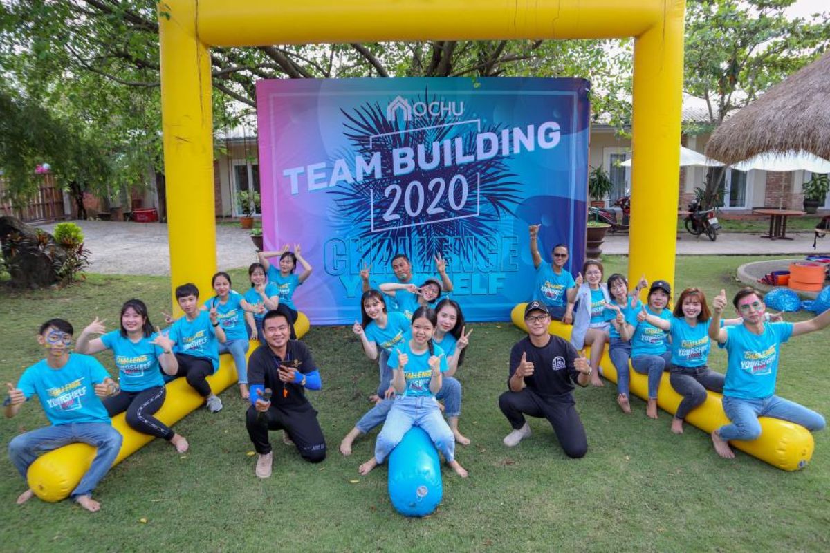Team building công ty nội thất Ochu do công ty Việt Nam Team Building tổ chức (ảnh: sưu tầm)